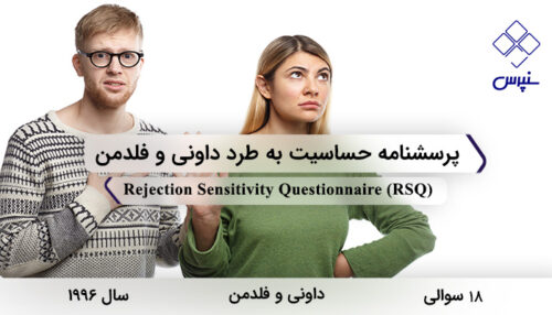 پرسشنامه حساسیت به طرد داوني و فلدمن در سال 1996 با 18 سوال و فاقد خرده‌مقیاس و مخفف RSQ طراحی شد.
