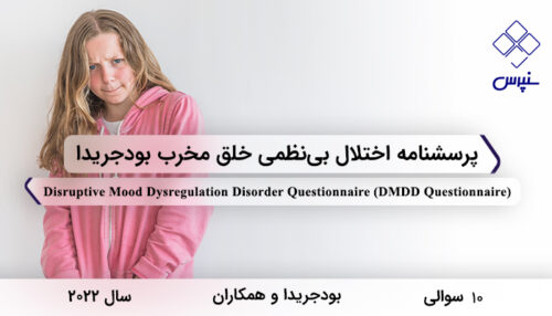 پرسشنامه اختلال بینظمی خلق مخرب بودجریدا در سال 2022 با 10 سوال و فاقد خردهمقیاس و مخفف DMDD Questionnaire طراحی شد.